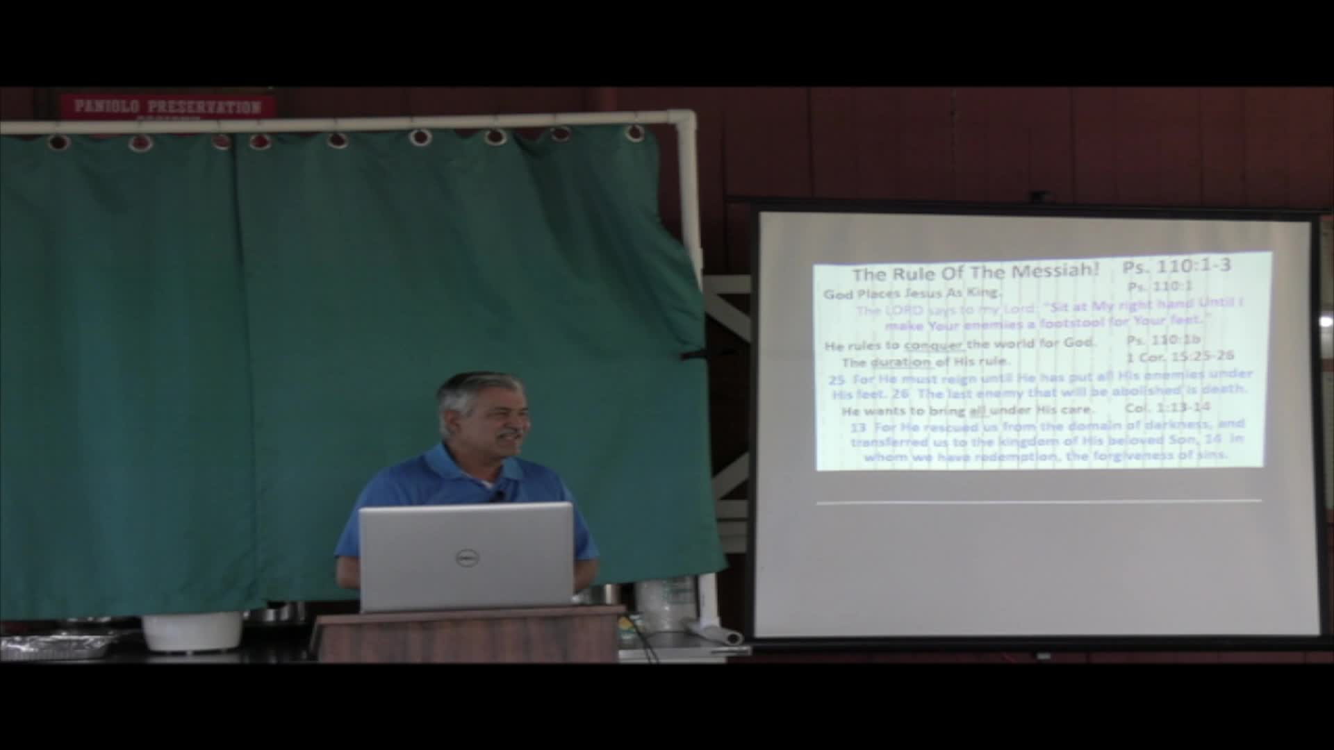 The Word of Christ: Waimea 6 October 2025 Lesson, Pt. 1
