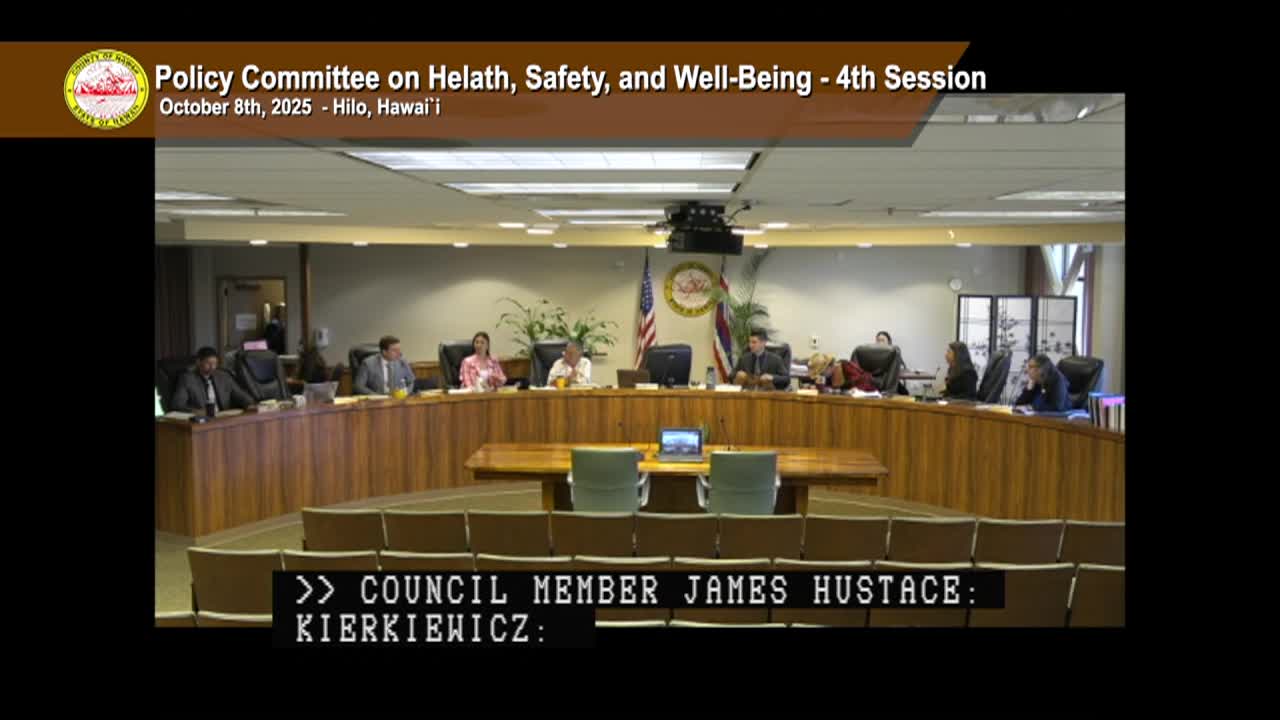 Health, Safety, and Well-Being: 4th Session