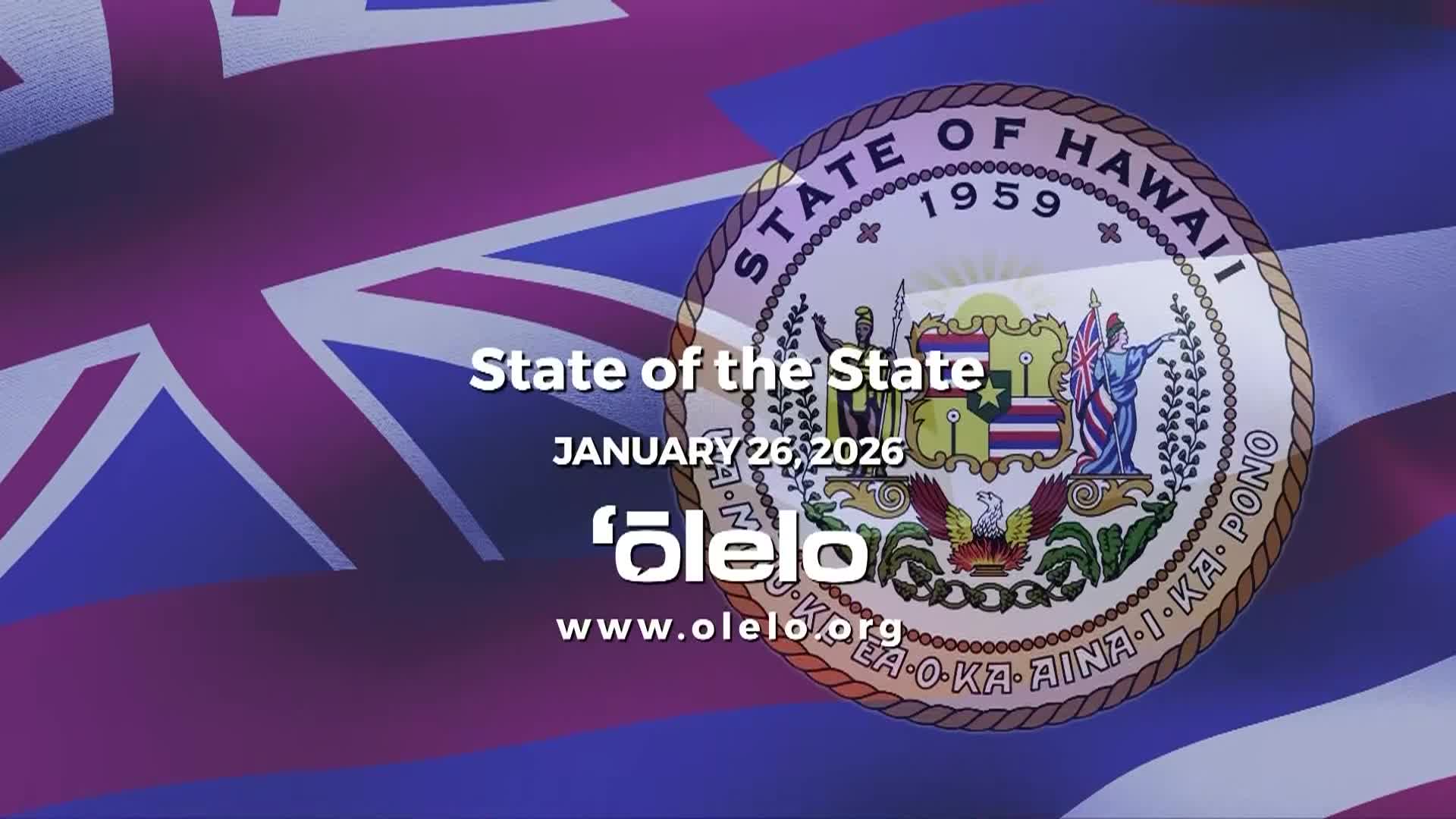 Governor Green's "State of the State Address"